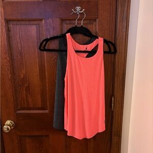 FREE PEOPLE Lot of Two FP Movement Exhale Racerback Tank Tops NWOT Size S